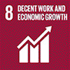 Goal8：DECENT WORK AND ECONOMIC GROWTH