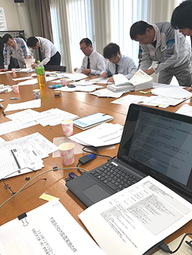 Internal auditing for compliance with the Act against Delay in Payment of Subcontract Proceeds, Etc. to Subcontractors (December 2017, Shin-Etsu Chemical Naoetsu Plant)