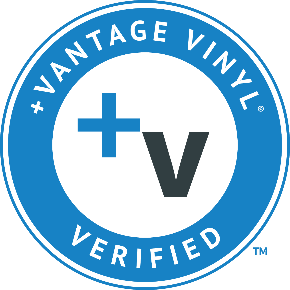 logo: +Vantage Vinyl verification
