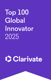 logo: Top 100 Global Innovator 2025 Clarivate TM