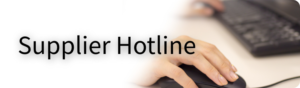 Supplier Hotline